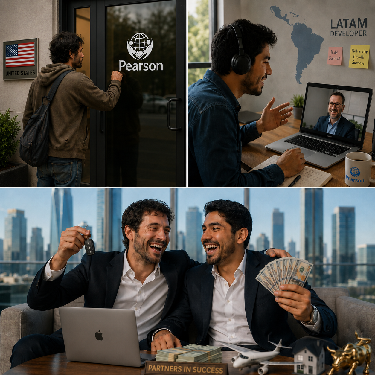 Pearson LLC partnership story: US clients and LATAM developers building success together
